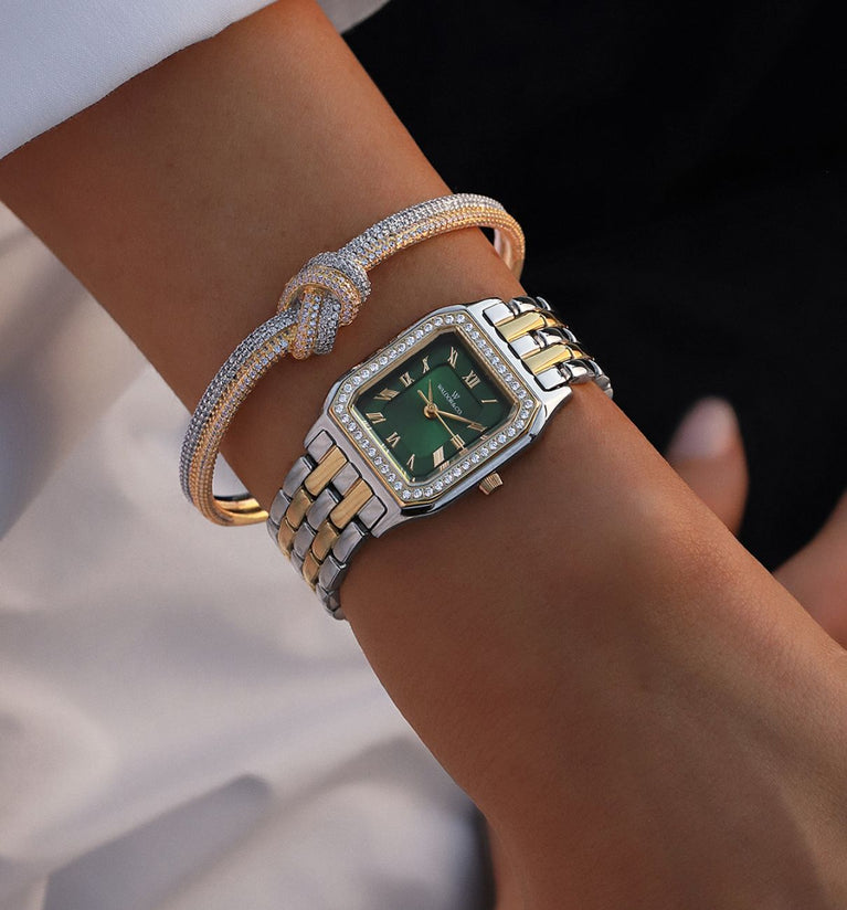Emerald Pavé Dial